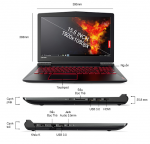 Lenovo Legion Y520 core i5-7300HQ Ram 4GB SSD 128 + HDD 1TB